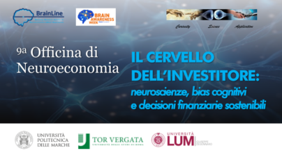 Il cervello dell’investitore: neuroscienze, bias cognitivi e finanza sostenibile alla 9ª Officina di Neuroeconomia