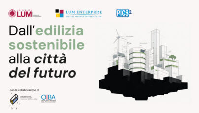 Dall’edilizia sostenibile alla città del futuro: seminario all’Università LUM