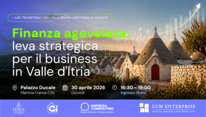 Dove nascono gli investimenti: finanza agevolata e futuro del territorio