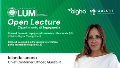 Digital Human e Intelligenza Artificiale: alla LUM un’open lecture con esperti del settore