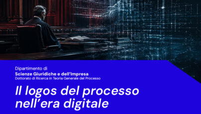“Il logos del processo nell’era digitale”: seminario con Roberto Paradisi alla LUM